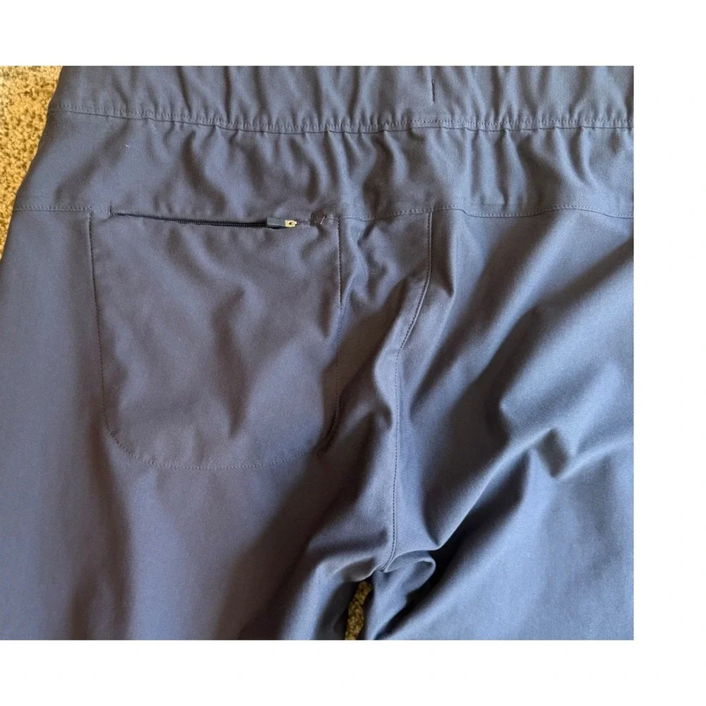 Peter Millar Crown Sport Mens Navy Blue Performance Joggers MA22EB301 Size L